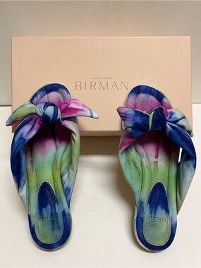 Alexandre  Birman tie dye sandal